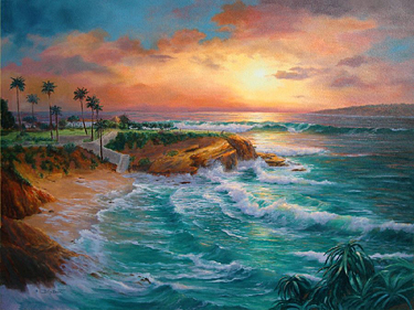 High Tide Splendor (La Jolla Cove)